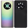 Back cover Glass With Camera Lens For Huawei Mate 40 (Silver)