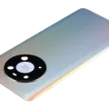 Back cover Glass With Camera Lens For Huawei Mate 40 (Silver)