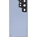 Back Cover Glass With Camera Lens For Samsung Galaxy S23 Ultra 5G (Service Pack) (Sky Blue)