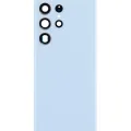 Back Cover Glass With Camera Lens For Samsung Galaxy S23 Ultra 5G (Service Pack) (Sky Blue)