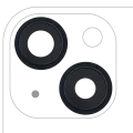 Back Camera Lens With Bracket & Bezel For iPhone 13 / 13 Mini (2 Piece Set) (Aftermarket Plus) (Midnight)