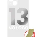 Back Glass With 3M Adhesive For iPhone 13 (No Logo / Large Camera Hole) (Starlight)