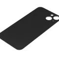 Back Glass With 3M Adhesive For iPhone 13 (No Logo / Large Camera Hole) (Starlight)
