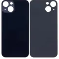 Back Glass With 3M Adhesive For iPhone 13 (No Logo / Large Camera Hole) (Midnight)