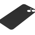 Back Glass With 3M Adhesive For iPhone 13 (No Logo / Large Camera Hole) (Midnight)