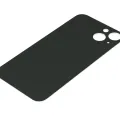 Back Glass With 3M Adhesive For iPhone 13 (No Logo / Large Camera Hole) (Pink)