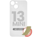 Back Glass With 3M Adhesive For iPhone 13 Mini (No Logo / Large Camera Hole) (Starlight)