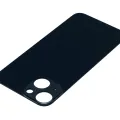 Back Glass With 3M Adhesive For iPhone 13 Mini (No Logo / Large Camera Hole) (Midnight)