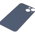 Back Glass With 3M Adhesive For iPhone 13 Mini (No Logo / Large Camera Hole) (Pink)