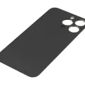Back Glass With 3M Adhesive For iPhone 13 Pro (No Logo) (Large Camera Hole) (Graphite)