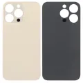 Back Glass With 3M Adhesive For iPhone 13 Pro (No Logo / Large Camera Hole) (Gold)