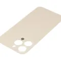 Back Glass With 3M Adhesive For iPhone 13 Pro (No Logo / Large Camera Hole) (Gold)