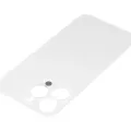 Back Glass With 3M Adhesive For iPhone 13 Pro (No Logo / Large Camera Hole) (Silver)