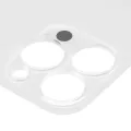 Back Glass With 3M Adhesive For iPhone 13 Pro (No Logo / Large Camera Hole) (Silver)