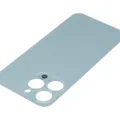 Back Glass With 3M Adhesive For iPhone 13 Pro (No Logo / Large Camera Hole) (Sierra Blue)