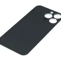Back Glass With 3M Adhesive For iPhone 13 Pro (No Logo / Large Camera Hole) (Sierra Blue)