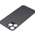 Back Glass With 3M Adhesive For iPhone 13 Pro Max (No Logo) (Large Camera Hole) (Graphite)