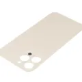 Back Glass With 3M Adhesive For iPhone 13 Pro Max (No Logo / Large Camera Hole) (Gold)