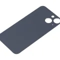 Back Glass With 3M Adhesive For iPhone 13 Mini (No Logo / Large Camera Hole) (Green)