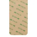 Back Glass With 3M Adhesive For iPhone 13 Mini (No Logo / Large Camera Hole) (Green)