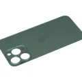 Back Glass With 3M Adhesive For iPhone 13 Pro (No Logo / Large Camera Hole) (Alpine Green)