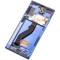 OLED Assembly With Frame For Samsung Galaxy Note 10 Plus / 5G (Aftermarket Plus) (Aura Blue)