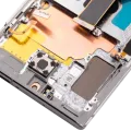 OLED Assembly With Frame For Samsung Galaxy Note 10 Plus / 5G (Aftermarket Plus) (Aura Glow / Silver)