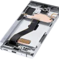OLED Assembly With Frame For Samsung Galaxy Note 10 Plus / 5G (Aftermarket Plus) (Aura White)