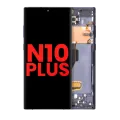 OLED Assembly With Frame For Samsung Galaxy Note 10 Plus / 5G (Aftermarket Plus) (Aura Black)