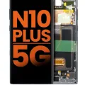 OLED Assembly With Frame For Samsung Galaxy Note 10 Plus / 5G (Blemish: Grade B) (Aura Black)