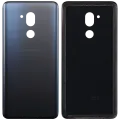 Back Cover Glass With Adhesive Pre-Installed For LG G7 One (New Aurora Black)