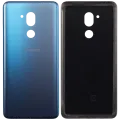 Back Cover Glass With Adhesive Pre-Installed For LG G7 One (New Moroccan Blue)