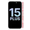 OLED Assembly With Proximity Sensor Flex Pre-Installed For iPhone 15 Plus (Service Pack)