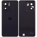 Back Cover Glass With Camera Lens For Motorola Edge 40 (XT2302 / 2023) (Genuine OEM) (Eclipse Black)