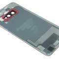 Back Cover Glass With Camera Lens For Samsung Galaxy S10e (Service Pack) (Red)