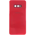 Back Cover Glass With Camera Lens For Samsung Galaxy S10e (Service Pack) (Red)