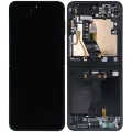 Inner OLED Assembly With Frame For Samsung Galaxy Z Flip 7 FE 5G (Service Pack) (Black)