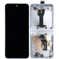 Inner OLED Assembly With Frame For Samsung Galaxy Z Flip 7 FE 5G (Service Pack) (White)