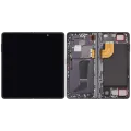 Inner OLED Assembly With Frame Compatible For Honor Magic V3 (Refurbished) (Velvet Black)