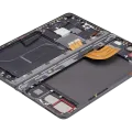 Inner OLED Assembly With Frame Compatible For Honor Magic V3 (Refurbished) (Velvet Black)