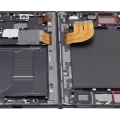 Inner OLED Assembly With Frame Compatible For Honor Magic V3 (Refurbished) (Velvet Black)