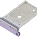 Dual Sim Card Tray Compatible For Samsung Galaxy S22 5G / S22 Plus 5G (Bora Purple)