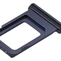 Single Sim Card Tray Compatible For iPhone 17 Pro / 17 Pro Max (Deep Blue)