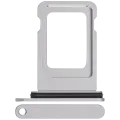 Single Sim Card Tray Compatible For iPhone 17 Pro / 17 Pro Max (Silver)