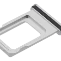 Single Sim Card Tray Compatible For iPhone 17 Pro / 17 Pro Max (Silver)