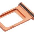Dual Sim Card Tray Compatible For iPhone 17 Pro / 17 Pro Max (Cosmic Orange)