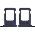 Dual Sim Card Tray Compatible For iPhone 17 Pro / 17 Pro Max (Deep Blue)