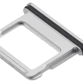 Single Sim Card Tray Compatible For iPhone 17 (White)