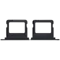 Dual Sim Card Tray Compatible For iPhone 17 (Black)