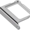 Dual Sim Card Tray Compatible For iPhone 17 (White)